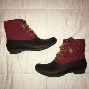 WOMENS SPERRY DUCK BOOTS